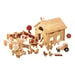 Natural Wooden Barn and Farm Set  hi\-res