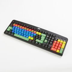 TTS Multi-coloured Lowercase Keyboard  TTS Multi-coloured Lowercase Keyboard  hi-res