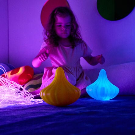 TTS Light Up Twist \x26 Turn Spinning Tops  hi\-res