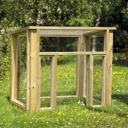 TTS Outdoor Wooden Mark Making Den  hi\-res