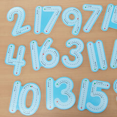 Wooden Wipe Clean Number Formation Set 1-20  hi-res