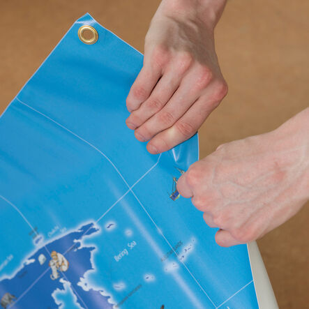 TTS World Landmarks Map Signboards W0.45 x L0.8m  hi\-res