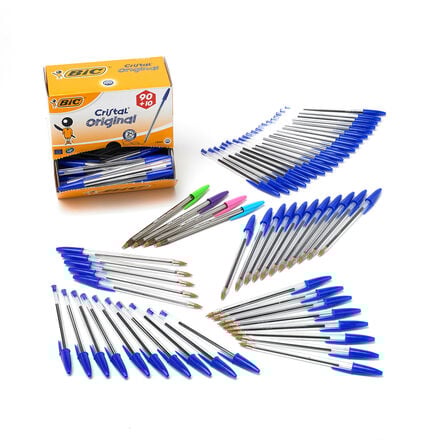 Bic Ballpoint Pens 100pk  hi\-res
