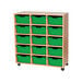 Mobile Triple Tray Storage Unit 15 Deep  hi\-res