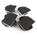 Pisces Plain Stapled Sketchbooks 100gsm A4 10pk Black Black hi\-res