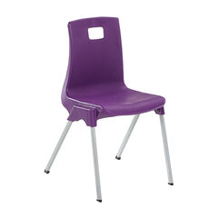 Metalliform ST Chair Seat height 260mm Purple Purple hi-res