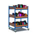 Heavy Duty 36 Lunchbox Trolley Beech Cyan  hi\-res