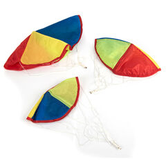 TTS Forces and Motion Parachutes 3pk  TTS Forces and Motion Parachutes 3pk  hi-res