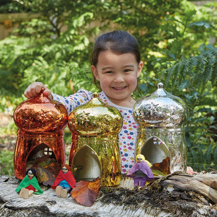 TTS Metallic Small World Fairy House  hi\-res