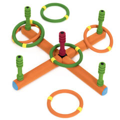 Foam Quoits Target Game  Foam Quoits Target Game  hi-res