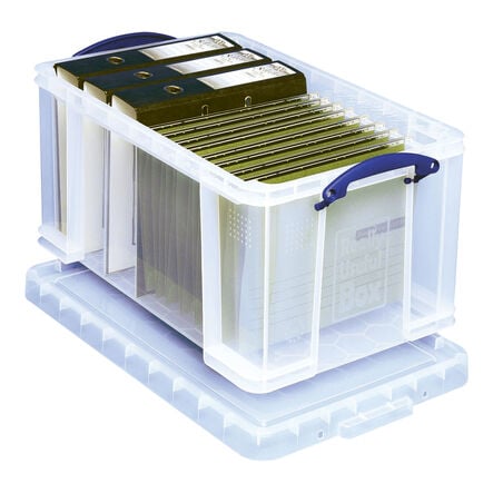 Really Useful Box Clear Plastic Storage Container  hi\-res
