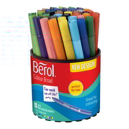Berol® Colour Broad Pens Assorted  hi\-res