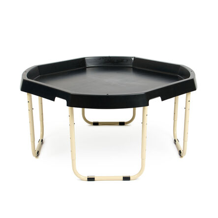 TTS Black Tuff Tray Table \x26 Cream Stand Bundle  hi\-res