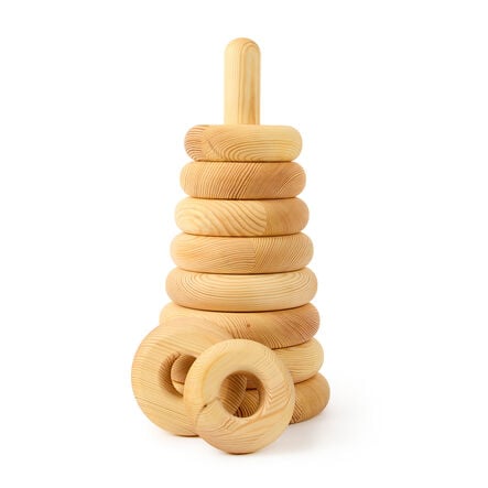 TTS Giant Wooden Stacking Tower Pyramids  hi\-res