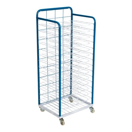 TTS A3 Fixed Shelf Mobile Drying Rack 15 Shelves  hi\-res
