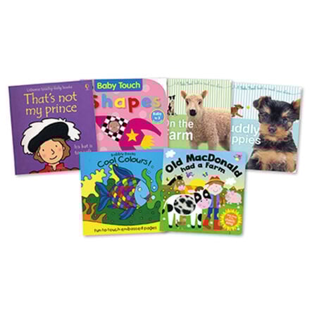 Touch and Feel Baby Books 6pk  hi\-res