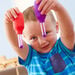 Giant Messy Play Pipettes with Stand 6pk  hi\-res