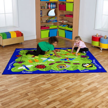 Back to Nature Minibeasts Indoor Rug  hi\-res