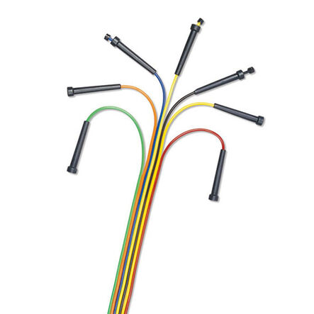 Plastic Coloured Skipping Ropes 6pk  hi\-res
