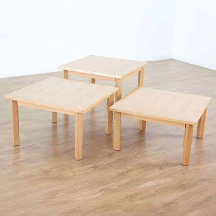 Beech Veneer Square Classroom Table  hi\-res