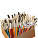 Hog Hair Short Brushes Assorted 150pk  hi\-res