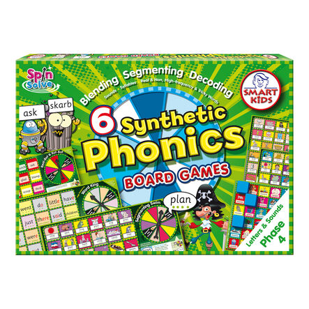 Smart Kids Letters and Sounds Phase 4 Board Games  hi\-res