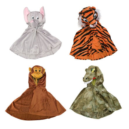 Role Play Dressing Up Animal Capes 4pk  hi\-res