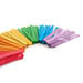 Wooden Craft Sticks 1000pk Multicoloured  hi\-res