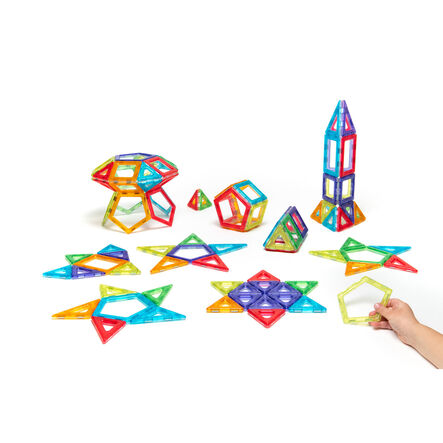 Translucent Magnetic Polydron Exploration Set  hi\-res