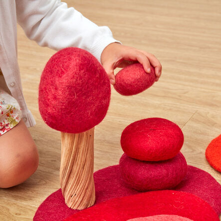 TTS Natural Tonal Felt Loose Parts  hi\-res