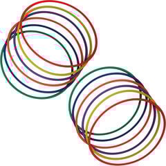 Coloured Hula Hoops 12pk  Coloured Hula Hoops 12pk  hi-res