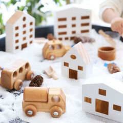 TTS Small World Wooden Tiny Town & Houses Bundle  hi-res