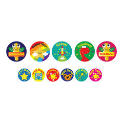 Animals, Stars and Gadgets Praise Stickers 690pk  hi-res