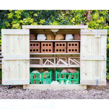 TTS Mini Outdoor Storage Shed  hi\-res