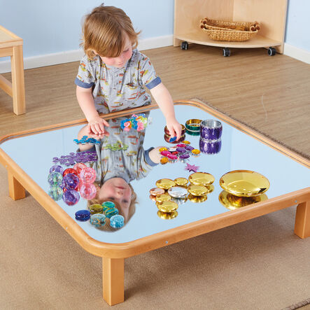 TTS Mirrored Wooden Creative Low Toddler Table  hi\-res