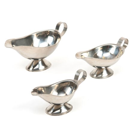 Metal Gravy Boats 3pk  hi\-res