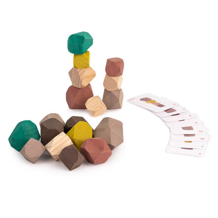 Wooden Stacking Boulders  hi\-res