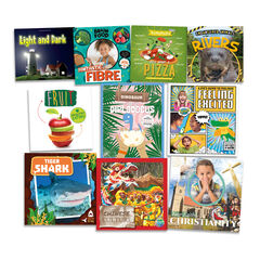 Turquoise Non-Fiction Book Bands Level 7 10pk  hi-res