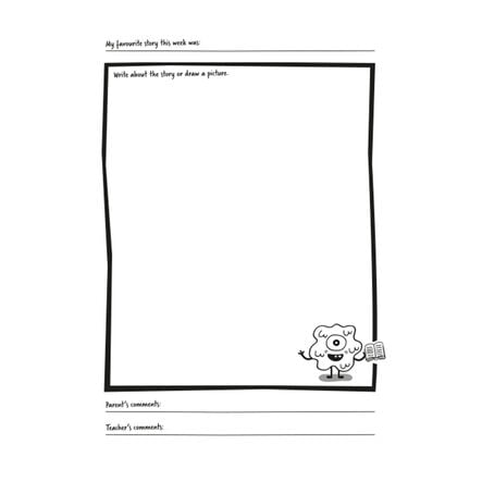 Reading Record Book KS1 30pk  hi\-res