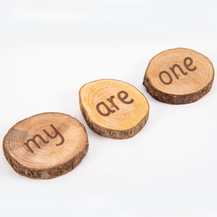Wooden 100 High Frequency Word Pieces  hi\-res