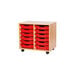 Mobile Double Tray Storage Unit 12 Trays  hi\-res