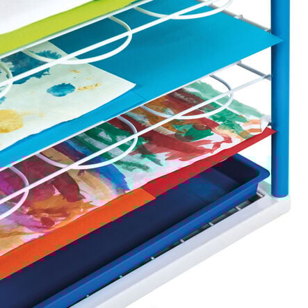 TTS A3 Fixed Shelf Mobile Drying Rack 15 Shelves  hi\-res