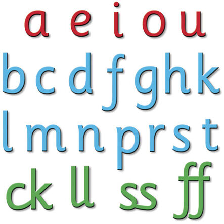 Phonics Foam Magnetic Letters Phase 2 6pk  hi\-res