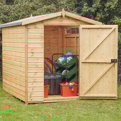 Security Shed Self-Assembly H2140 x W1790 x L2390mm  Security Shed Self-Assembly H2140 x W1790 x L2390mm  hi-res