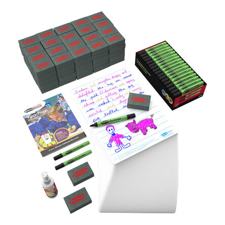 Show\-me® Original A4 Lined Whiteboards Class Kit Pack  hi\-res