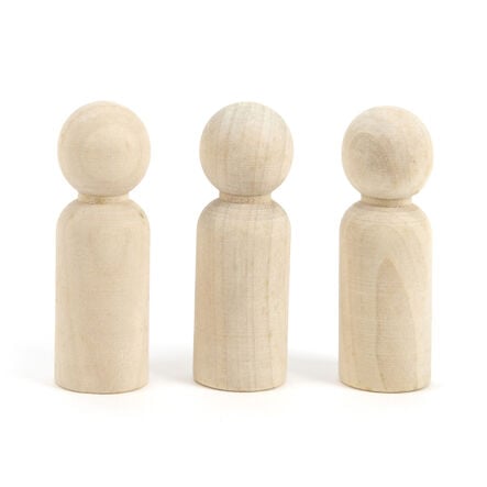 Wooden People Craft Pack 10pk  hi\-res