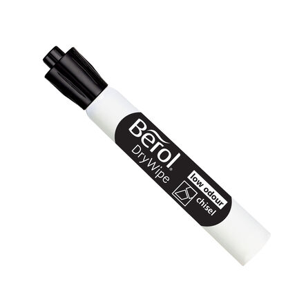 Berol® Drywipe Markers Chisel Tip Assorted Colours 48pk  hi\-res