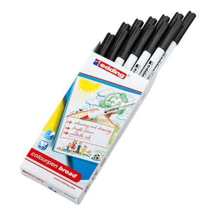 edding Colourpen Broad Fibre Tip Colour Pens Assorted 288pk  hi\-res