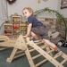 Pikler Inspired Nursery Climbing Set  hi\-res