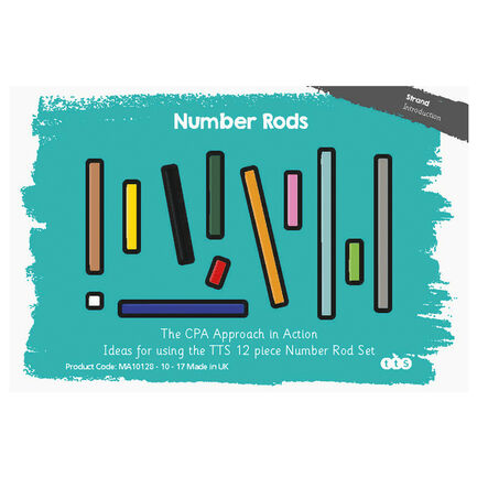 TTS Number Rods Activity Cards 100pk Year 2  hi\-res